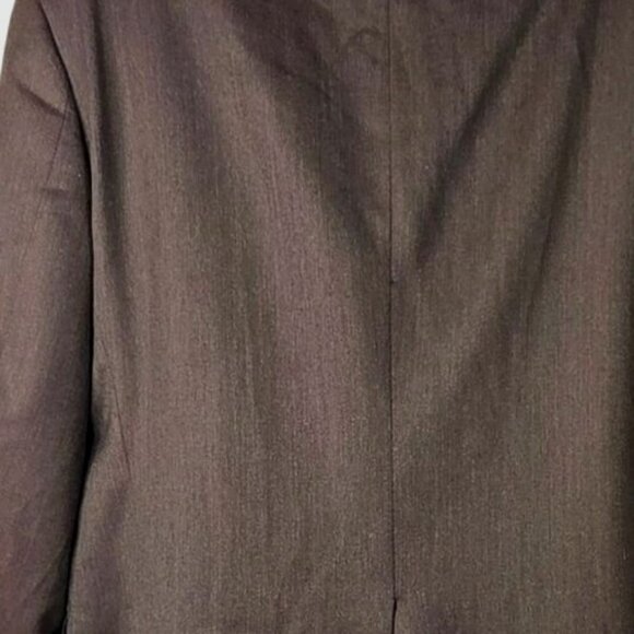 Austin Reed Brown 3 Button Vintage Career Business Blazer Jacket Men's Size 43S - Picture 5 of 11